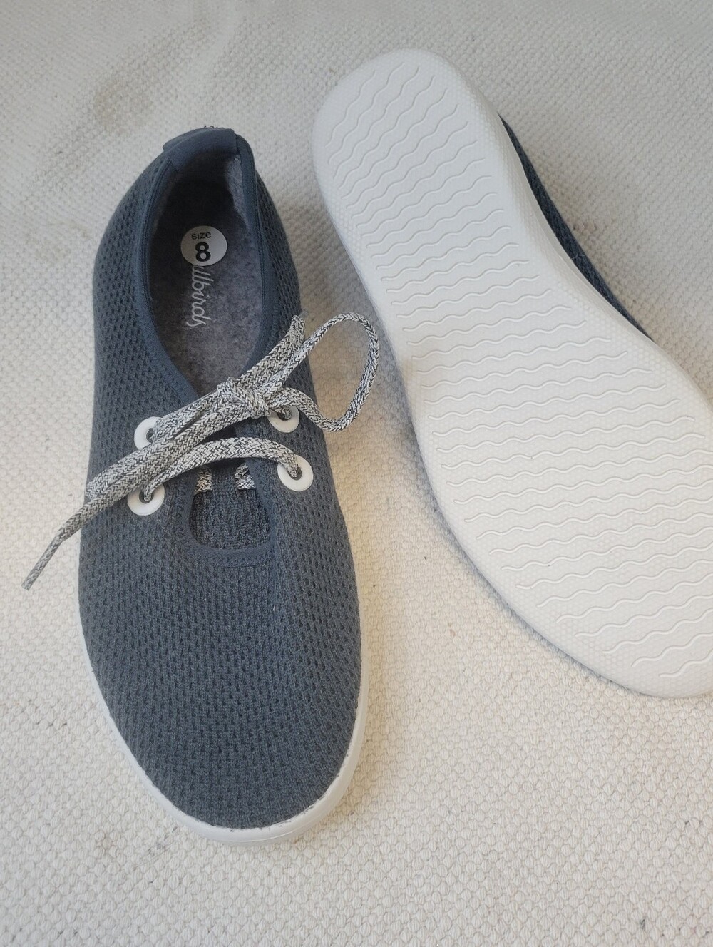 Allbirds Women's Tree Skipper Blue (Blizzard Sole) Size 8 - Picture 13 of 13